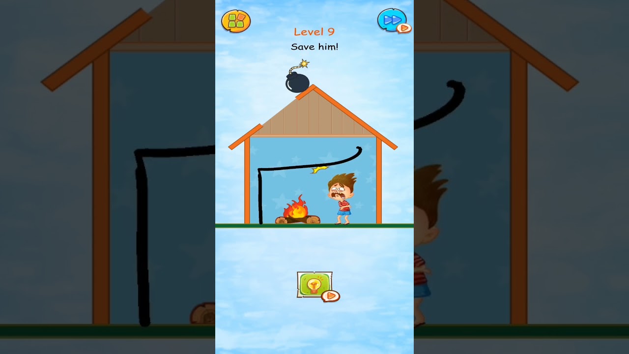 Rescue The Man Draw 2 Save Level 9 Game play