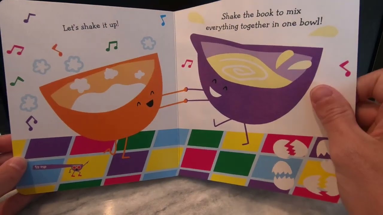 Stir Crack Whisk Bake by Maddie Frost, Book Reading YouTube