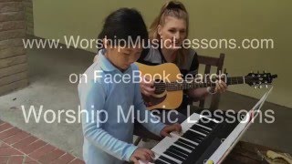 This Is Amazing Grace   after only 2 months of Worship Piano Lessons