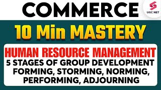 UGC NET Commerce Classes 2025 | Human Resource Management UGC NET Commerce By Shubham Sir