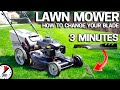 How to Replace your Lawn mower Blade in 3 Minutes EASY WAY