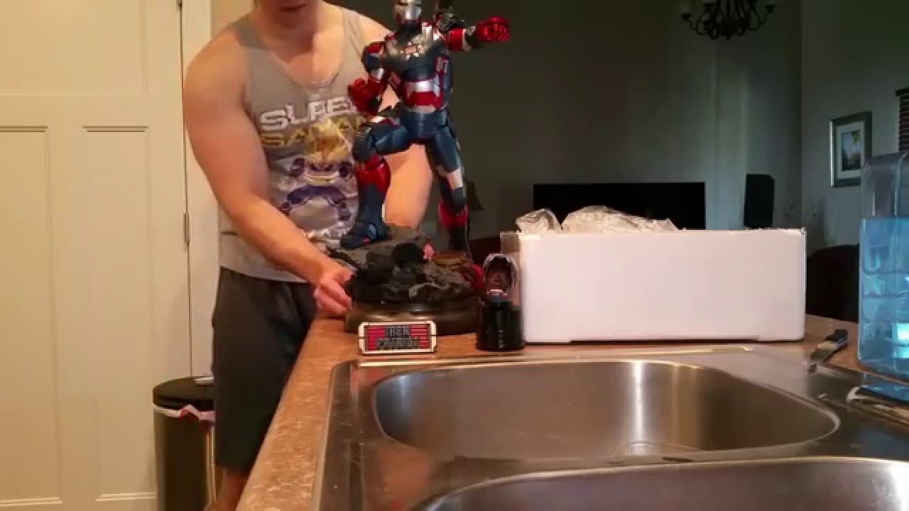 Sideshow Iron Patriot Marquette Unboxingreview