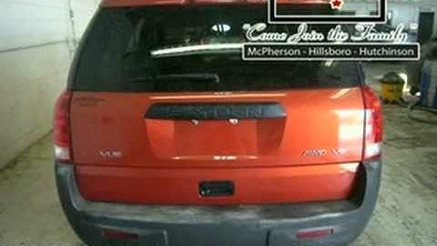 2003 Saturn VUE #1G013B in McPherson Lindsborg, KS video