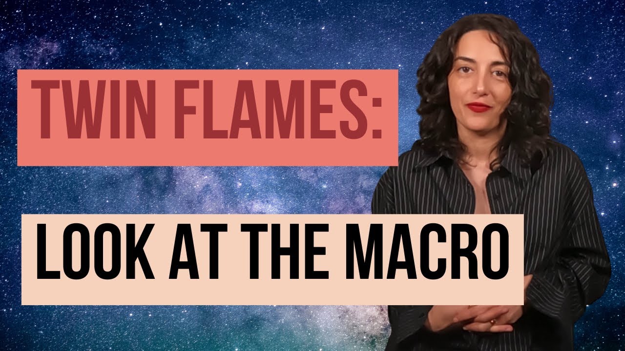 Близнецовые Пламена: Посмотрите на макро (ТАК ВАЖНО!)