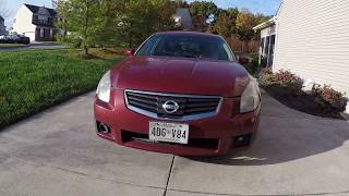 Nissan Maxima Headlight Bulb Replacement - No Bumper Removal