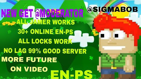 BEST GROWTOPIA SERVER EN-PS NEW GET @MODERATOR ROLE 😲 🤑💰