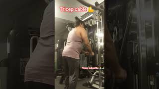 Tricep cable 30 kg💪#motivation#yt studio #gym#fitness#trening shorts#jai sri ram