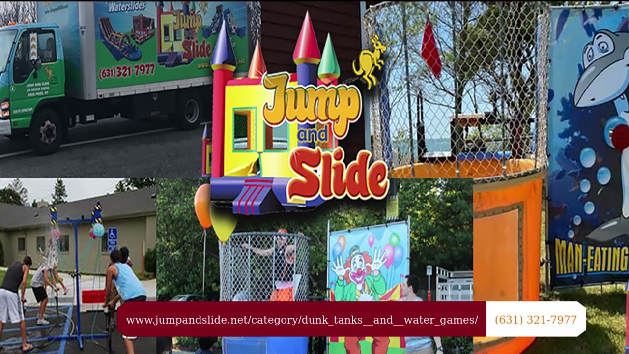 Dunk Tank Rental Long Island NY - Jump And Slide Entertainment - 631-321-7977