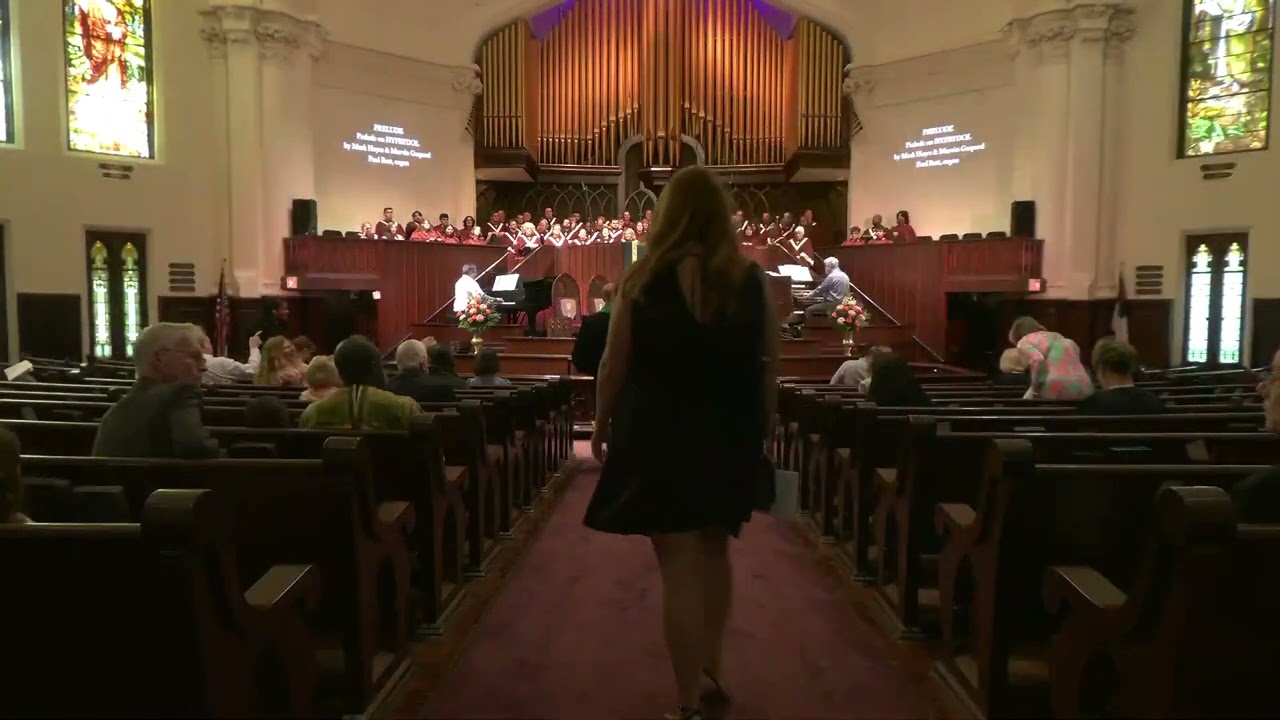 Prelude All Hail the Power arr  Joel Raney; FUMC Houston, 8/17/2025