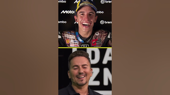 El reconocimiento total de Lorenzo a Marc 🤝🏻"El mejor piloto con la mejor moto..." ✨