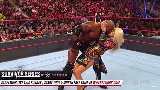 Lana kisses bobby lashley so much they fall on the floor and carry on kissing so hard 😘 😘 😘 😘