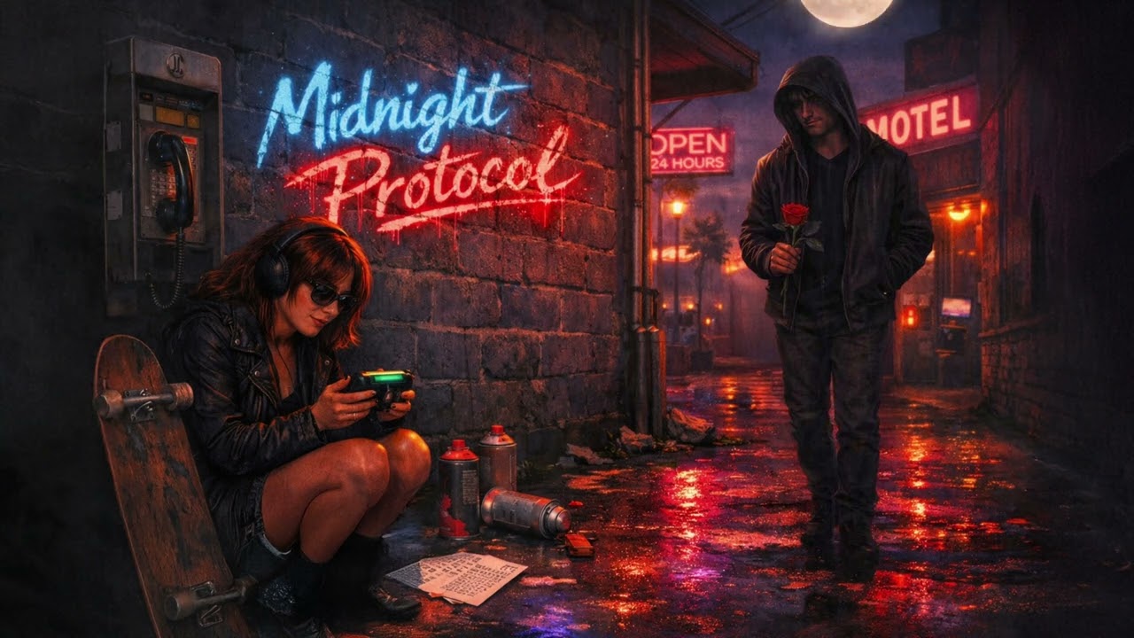 Midnight Protocol | 80s Inspired Retrowave | Synthwave Night Drive