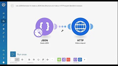 Create Data Structures & Send HTTP Requests with JSON Generator (SendGrid)
