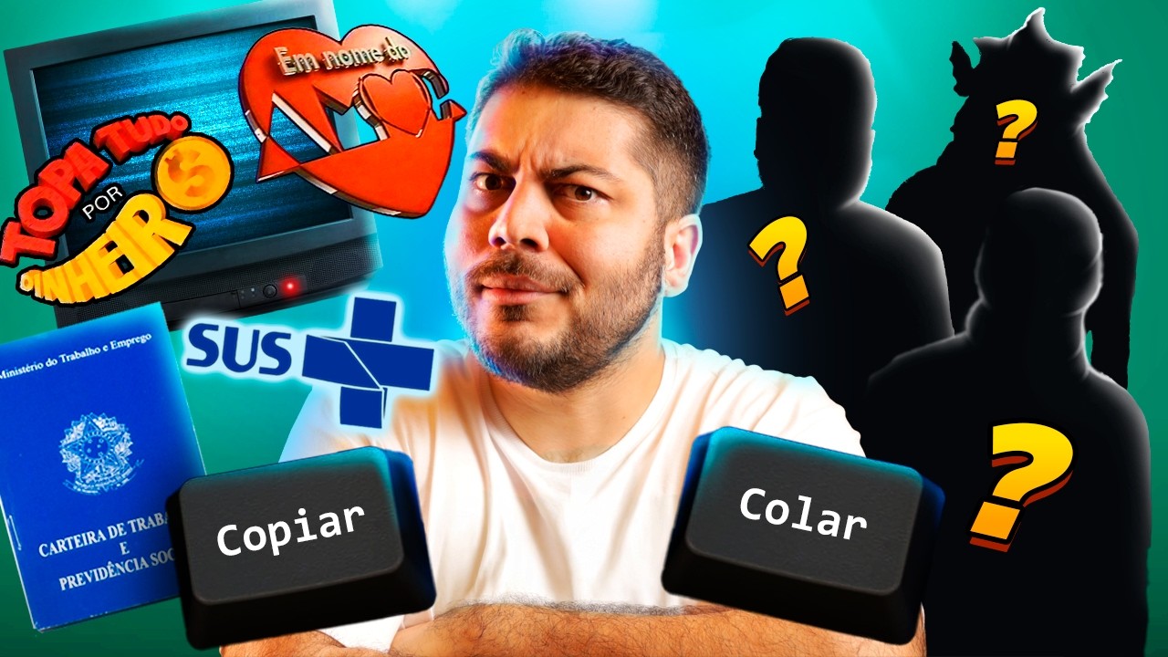 A FARSA DA TV BRASILEIRA! O Que Copiamos e Ninguém Contou