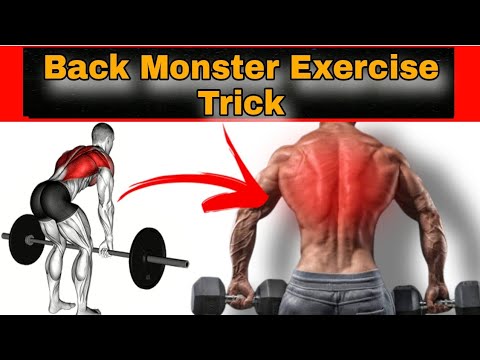 6 Magic Exercise for bigger wing | | Monster Back Workout - YouTube