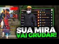 DEPOIS da ATUALIZAÇÃO!🔥 A MELHOR SENSIBILIDADE para SUBIR CAPA na NOVA ATUALIZAÇÃO do FREE FIRE!