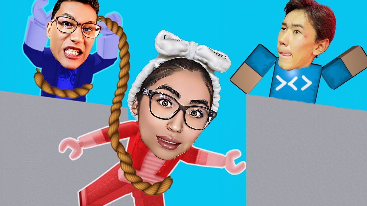 Екі адамдық роблокста Нұрченл Мико үшеуіміз қырылдық