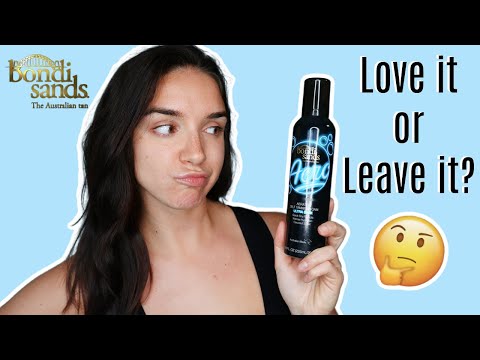 BONDI SANDS AERO ULTRA DARK SELF TANNING FOAM REVIEW