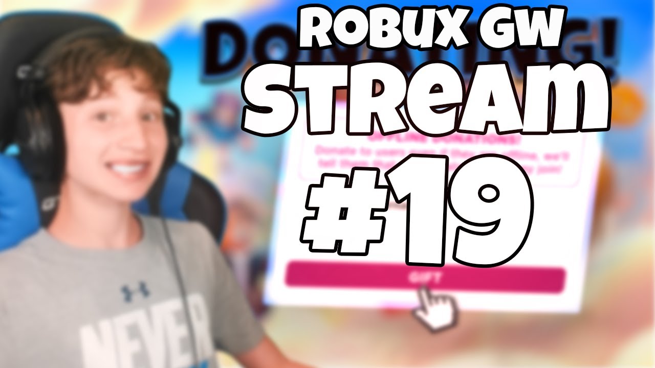 Revive 19 Robux 🔴 LIVE DONATING ROBUX TO VIEWERS! (PLS DONATE #19) - YouTube