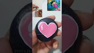 stone painting #inspire by @ShivangiSah7 #shorts #shivangisah