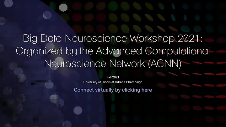 Big Data Neuroscience Workshop 2021 (ACNN)