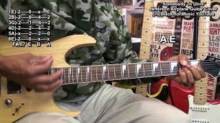 SOMEBODY TO LOVE Jefferson Airplane Guitar Chords Play Along Lesson @EricBlackmonGuitar chords