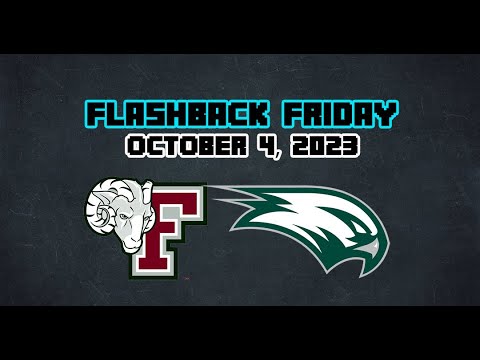 Flashback Friday: Fordham University vs. Wagner College (October 4, 2023)
