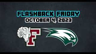 Flashback Friday: Fordham University vs. Wagner College (October 4, 2023)