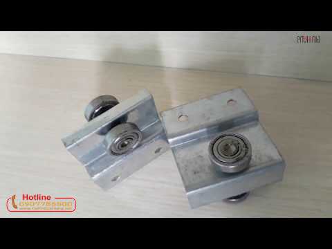 Video Bánh xe máng treo cửa lùa CDS-224 giá Tốt tại Chợ Đồ... - youtube