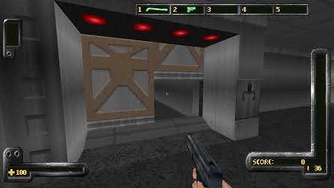 Half-Life: Alpha in DOOM Engine - First Map