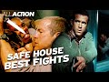 3 Kick Ass Fight Scenes From Safe House (2012) | All Action