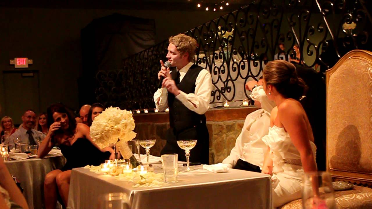 The BEST Best Man Speech YouTube