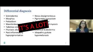 Blum Center Program: Skin Pigment Concerns in Children
