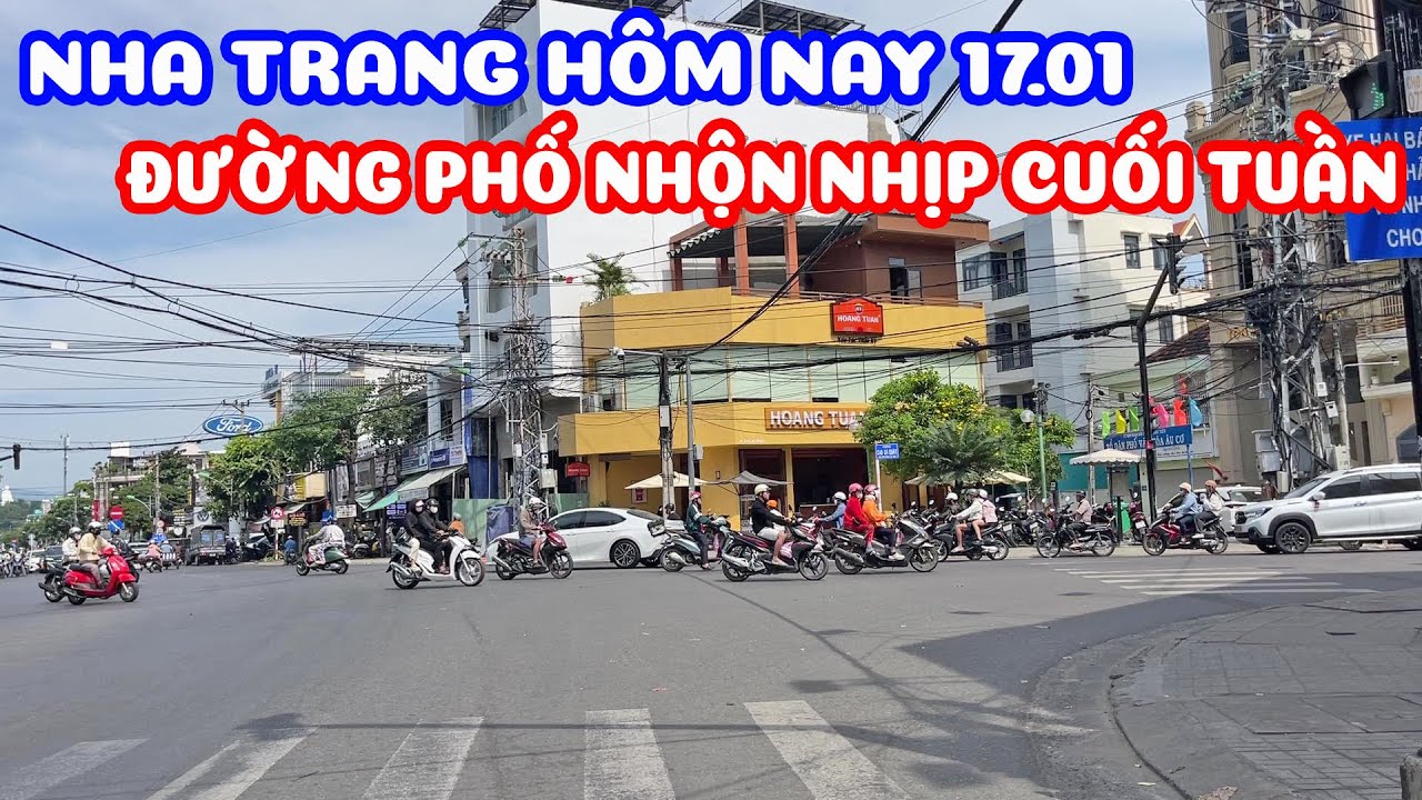 Nha Trang hôm nay 17.01 - từ sân bay cũ về mả vòng và phía tây ngày nay