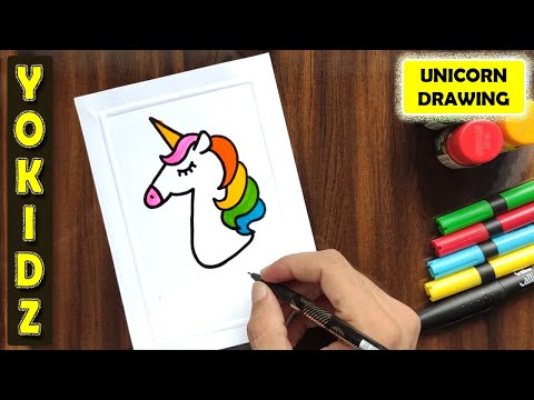 HOW TO DRAW UNICORN EASY