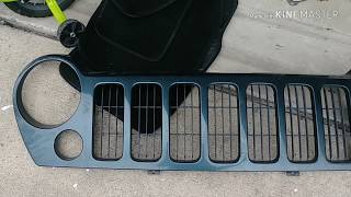 JEEP LIBERTY BUMPER COVER REMOVAL AND REPLACEMENT