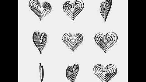 Heart pounding. Draw by openFrameworks