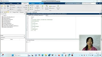 Operasi dasar aritmatika dengan menggunakan MATLAB 