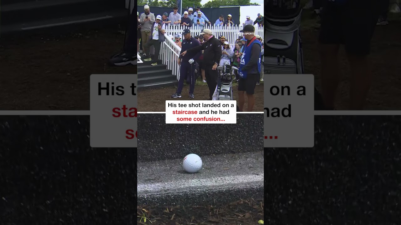 Not the day Bryson was looking for at the PGA Championship... #shorts #golf #pgachampionship