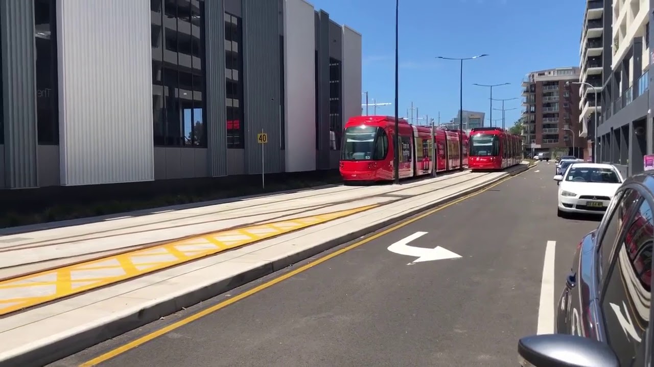 Newcastle Light Rail activity, 5th Feb 2019 YouTube