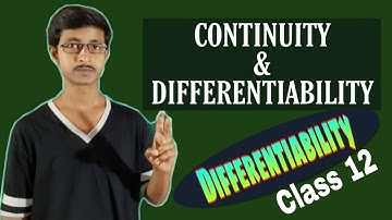 Differentiability of the functions | Derivative | Class-12 | Maths |