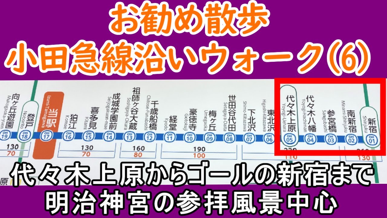 【明治神宮のバーチャル参拝と新宿】ゴールの新宿まで歩きながらお勧めのお店やポイントを紹介します。
