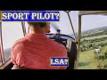 Is a light sport pilot certificate for you flying to work