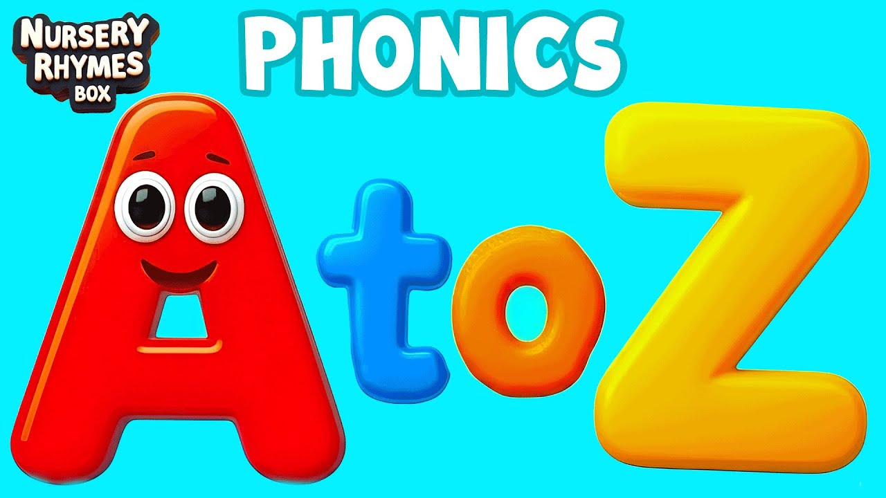 Phonics Song with TWO Words - A For Apple - ABC Alphabet Songs with ...