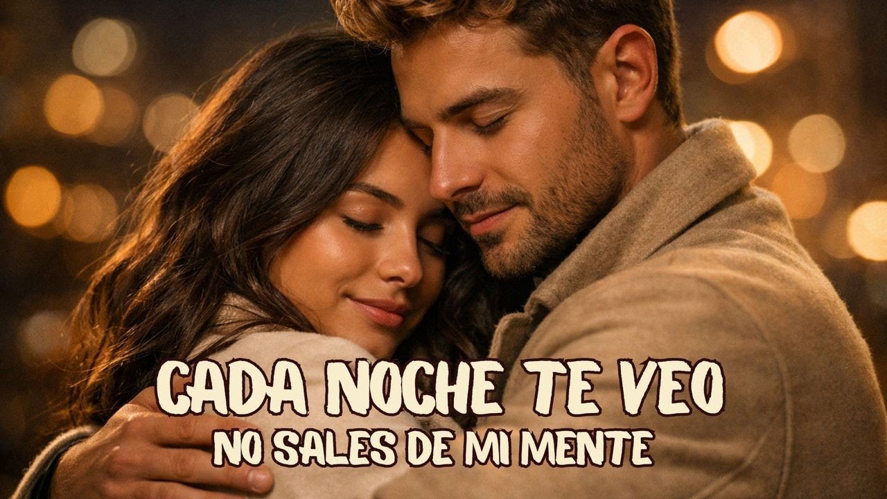 💖 Cada Noche Te Veo, No Sales De Mi Mente 💕Balada de Amor Persistente y Pensamientos Eternos |  🎶