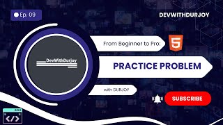 HTML Practice Solved | UL List with Links | EP 9