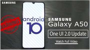 Samsung Galaxy A50: Android 10 One UI 2.0 Update Is Here | New features | New Improvement