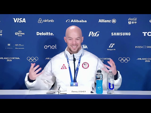 🏅🇺🇸Daniel O'Shea (USA)–Team Event Press Conference｜Figure Skating｜Milano Cortina 2026｜Ilia Malinin