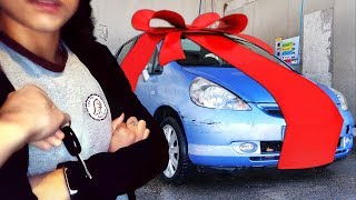 Le Regalo un Coche a Mi Novia | Peeero... Esta Roto (Reaccion Real  No Broma)