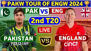 Pakistan Women vs England Women, 2nd T20 | PAKW vs ENGW 2nd T20 Live Score & Commentary